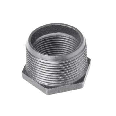 Reductor bushing hierro negro roscado
